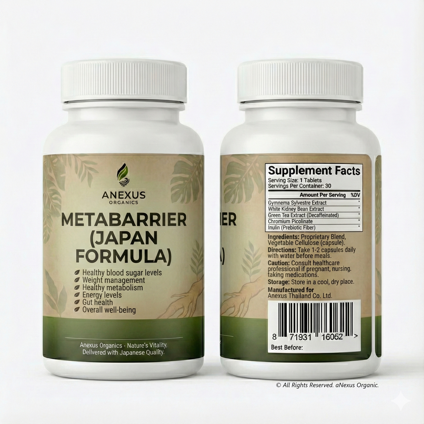 MetaBarrier Metabolic Support - Advanced Japan Formula