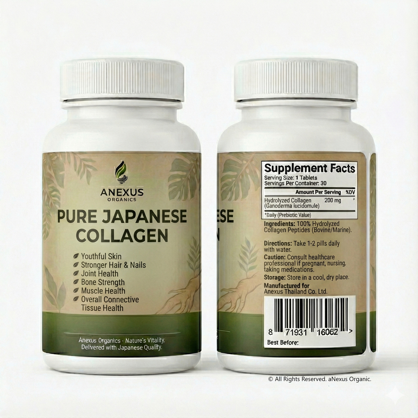 Pure Japanese Hydrolyzed Collagen Peptides